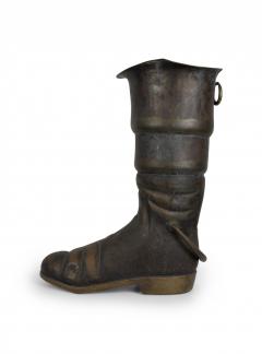 Victorian Brass Boot Umbrella Stand - 4519779