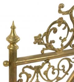 Victorian Brass Fire Screen - 4657770