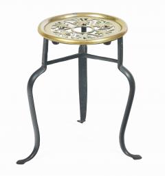 Victorian Brass Round Trivet - 4547038
