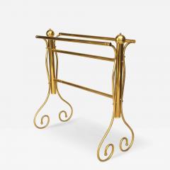 Victorian Brass Towel Rack - 4522933