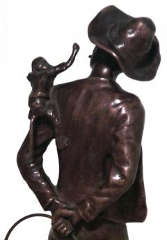 Victorian Bronze Country Boy - 4407770