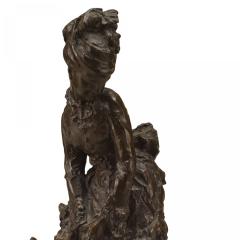 Victorian Bronze Croquet Woman - 4407911