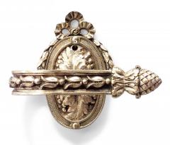 Victorian Bronze Dore Tie Back - 4675791