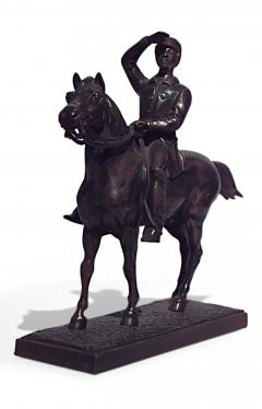 Victorian Bronze Horse and Rider - 4322105