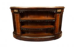 Victorian Burl Walnut Kidney Shape Desk by Gillow - 3741243