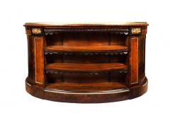 Victorian Burl Walnut Kidney Shape Desk by Gillow - 3741244