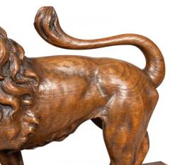 Victorian Carved Oak Lion - 4138741