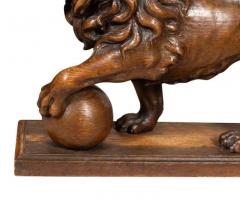 Victorian Carved Oak Lion - 4138748