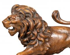 Victorian Carved Oak Lion - 4138757