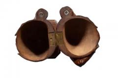 Victorian Carved Walnut Figural Tobacco Box - 4139102