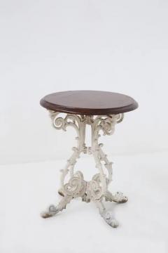 Victorian Cast Iron English Table in Wood - 3652578