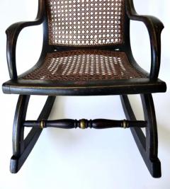 Victorian Childs Rocking Chair American Circa 1875 - 3630945