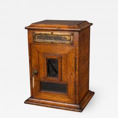 Victorian Country House Oak Letterbox - 1177292