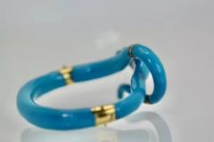 Victorian Diamond Enamel Snake Bracelet - 3458876