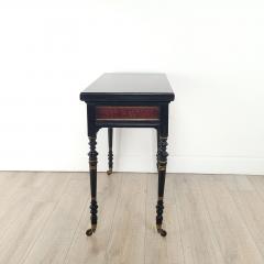 Victorian English Amboyna Elm Folding Game Table circa 1870 - 3481625