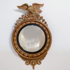 Victorian English Convex Mirror 19th century - 3121825