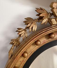 Victorian English Convex Mirror 19th century - 3121828