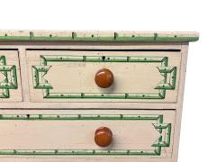 Victorian Faux Bamboo Painted Chest Of Drawers - 4615003