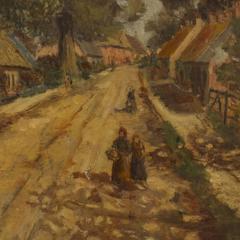 Victorian Impressionist Street Scene - 4651152