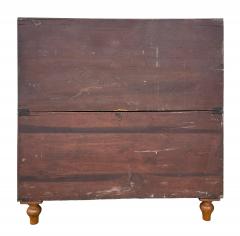 Victorian Mahogany Brass Bound Campaign Chest - 4645469
