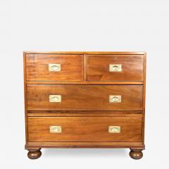 Victorian Mahogany Campaign Chest - 4297107