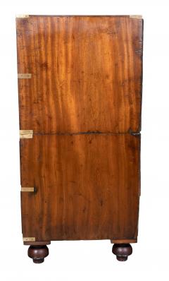 Victorian Mahogany Campaign Chest - 4359195