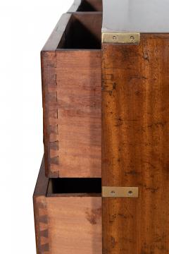 Victorian Mahogany Campaign Chest - 4359203