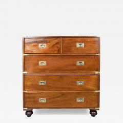 Victorian Mahogany Campaign Chest - 4361561