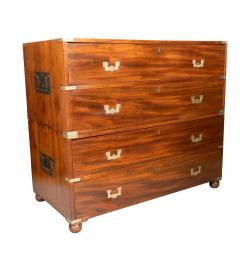Victorian Mahogany Campaign Chest - 4474315