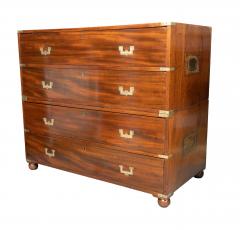 Victorian Mahogany Campaign Chest - 4474320