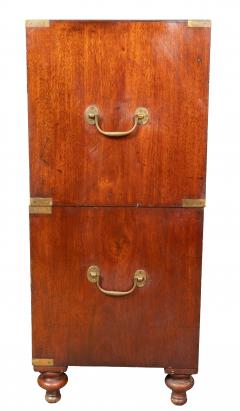 Victorian Mahogany Campaign Chest - 4723277