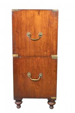 Victorian Mahogany Campaign Chest - 4723334