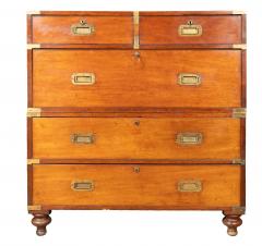 Victorian Mahogany Campaign Chest - 4723335