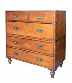Victorian Mahogany Campaign Chest - 4810182