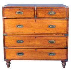 Victorian Mahogany Campaign Chest - 4810231