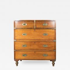 Victorian Mahogany Campaign Chest - 4811288