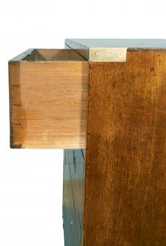 Victorian Mahogany Campaign Chest By S W Silver Co - 4396662