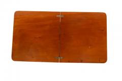 Victorian Mahogany Campaign Map Table - 4137788