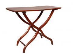Victorian Mahogany Campaign Map Table - 4141704