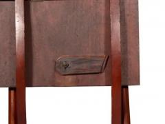 Victorian Mahogany Campaign Map Table - 4141723