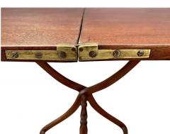 Victorian Mahogany Campaign Table - 3787162