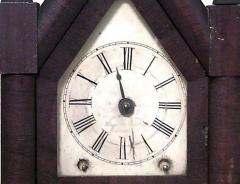 Victorian Mahogany Mantel Clock - 4671905