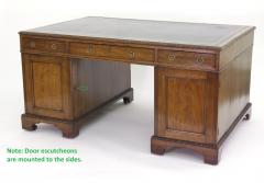 Victorian Mahogany Partners Desk c 1840 60 - 760182