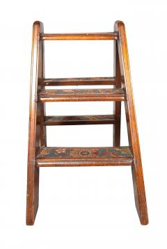 Victorian Mahogany Step Ladder - 4723205