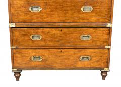 Victorian Mahogany and Brass Mounted Campaign Chest - 4380669