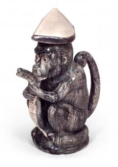Victorian Majolica Porcelain Monkey - 4321244