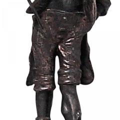 Victorian Metal Strutting Man Figure - 4321701