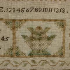 Victorian Norfolk Sampler 1845 by EJ White - 4435190