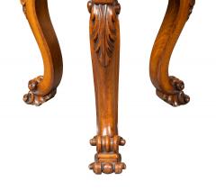 Victorian Oak And Inlaid Marble Center Table - 4810199