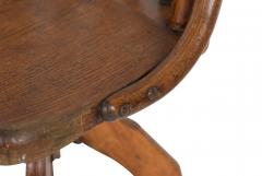 Victorian Oak Child Desk Chair - 4672046